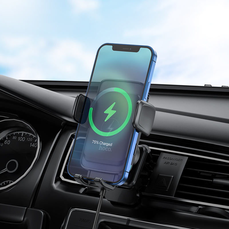 Car wireless charger “S35 Smart alignment” for dashboard and air outlet Car wireless charger “S35 Smart alignment” for dashboard and air outlet